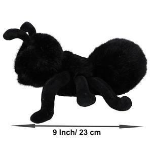 8657 Peluche di Formica Nera Realistica Personalizzata con Grandi Occhi, Giocattoli di Animali per Regali di Compleanno per Bambini - Product Image 4