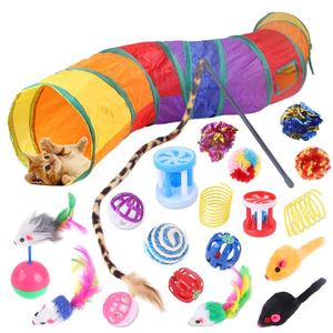 Interactive <b>Cat</b> <b>Tunnel</b> Colorful Foldable <b>Cat</b> Nest Runway Crawl Path Rolling Dragon Passage <b>Cat</b> Toys Pet Tubes <b>Tunnels</b> - Product Image 1