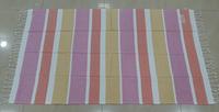 Serviette de hammam jetable en coton recyclé, séchage rapide, couleur unie