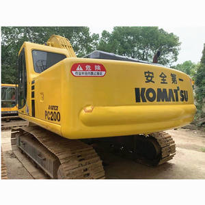 Excavadora Komatsu PC200 de 20 Toneladas de Segunda Mano de Alta Calidad, Bien Mantenida, Gran Potencia, Rendimiento Estable, Precio Económico en Venta - Product Image 3