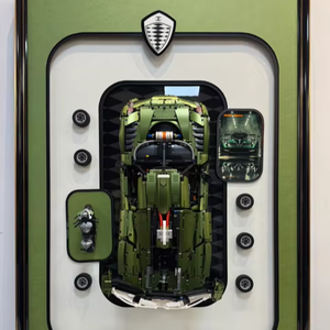 <span class=keywords><strong>2025</strong></span> sáng tạo 3D Khung treo bức tranh Chiều xe thể thao khối xây dựng xe cho quà tặng sinh nhật - Product Image 1