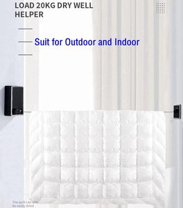Clothes Accessories PP Plastic Punch-free Wall Mounted Retractable Clothes <strong>Line</strong> Modern Luxury Design Slow Rebound <strong>Washing</strong> <strong>Line</strong> - Product Image 4