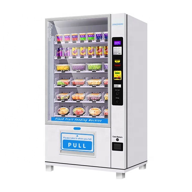 Hot Food Vending Machine with Lift Heat the Food Big Capacity