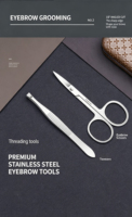 Ensemble classique personnalisé de 21 pièces, pinces à ongles et pinces à bec d'aigle, ensemble complet pour les services de beauté et de manucure