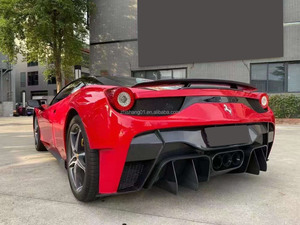 Kits de carrocería FRP de fibra de carbono estilo V, difusor trasero de parachoques trasero para <span class=keywords><strong>Ferrari</strong></span> <span class=keywords><strong>458</strong></span> <span class=keywords><strong>ITALIA</strong></span> y SPIDER - Product Image 5