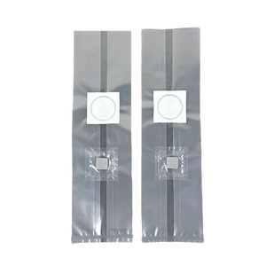 Sac d'inoculation pour champignons comestibles, résistant aux hautes températures, transparent, pour la culture de shiitake et de pleurotes - Product Image 1