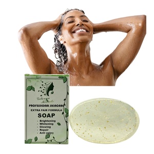 Marque privée Effacement des ridules et des rides <span class=keywords><strong>Savon</strong></span> nourrissant efficace Exfoliant en douceur pour les femmes noires Peau douce et lisse éclatante - Product Image 3