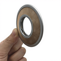 Filter Disc SPL Baja Tahan Karat 304 dengan Tepi Terbungkus, Umur Pakai Panjang, 140-150 Mikron, untuk Filtrasi Sistem Sirkuit Oli