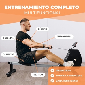 VIGFIT Rameur magnétique pliable silencieux moderne pour usage domestique, équipement de fitness pour brûler les graisses du corps entier, machine à ramer d'intérieur - Product Image 2