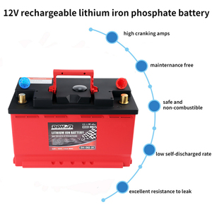 Batería de Iones de Litio de 12 Voltios y 1800 mAh para Automóvil, Batería de Litio para Auto, 12v 60ah - Product Image 3