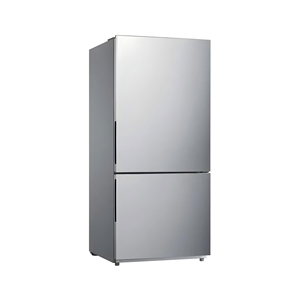 Refrigerador Smad de 18.7 Pies Cúbicos, Doble Puerta, Acero Inoxidable, Sin Escarcha, Congelador Inferior Reversible, Refrigerador Doméstico de Doble Puerta - Product Image 1