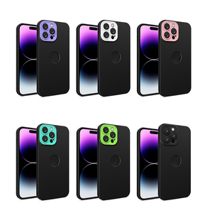 Funda protectora antigolpes 2 en 1 para teléfono móvil, carcasa híbrida de Tpu + pc para iphone 11 12 13 14, carcasa trasera extraíble para cámara - Product Image 1