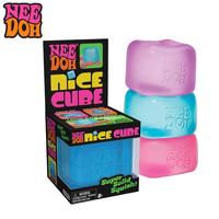 Balles à presser NeeDoh Rainbow Teenie, lot de 6, jouet sensoriel anti-stress en pâte souple pour enfants et adultes, vente en gros