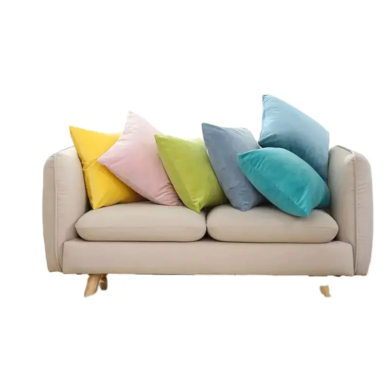 China wholesale velvet cushion covers uk bed pillows