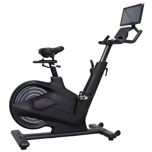 Bicicleta de <span class=keywords><strong>Spinning</strong></span> Profesional Gymbopro <span class=keywords><strong>con</strong></span> Volante Magnético de 20 kg y Pantalla - Product Image 1