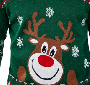 <span class=keywords><strong>Pull</strong></span> d'hiver pour homme Bresdk avec des flocons <span class=keywords><strong>de</strong></span> neige, des cœurs et des rennes, en tricot doux et respirant, pour la famille, les couples et les amis - Product Image 4