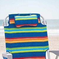 Chaise de camping pliante d'extérieur en tissu, mobilier d'extérieur, camping, métal léger, robuste, plastique, prix d'usine, moderne