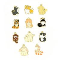 Nouveau design, moules en alliage à dos plat pour friandises pour chiens et chiots, pendentifs en métal personnalisés, breloques classiques, accessoires de bijoux