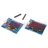 Papan Pengembangan AITEWIN ROBOT ESP32-C3 dengan Layar PMOLED 0.96 Inci (128x64) WiFi untuk Modul IoT Antena Keramik