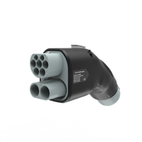Adaptateur pour véhicule électrique 250KW | Chargeur rapide CCS2 vers CHAdeMO DC | 1000V 250A | Compatible Nissan Leaf