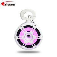 Haut-parleurs coaxiaux de tour étanches de 8,8 pouces et 200 watts pour bateaux, UTVs, VTTs - Pièce de rechange pour moteur à piston - Fabrication sur mesure en usine