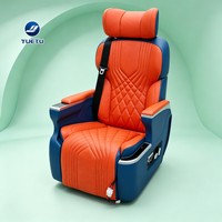 Siège de capitaine de luxe pour van, fauteuil inclinable en cuir avec massage pour Toyota Hiace Grandia