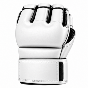 Gants de MMA personnalisés avec logo pour l'entraînement et la compétition des adultes, vente en gros de gants de grappling demi-doigts personnalisés, gants de boxe MMA demi-doigts - Product Image 2
