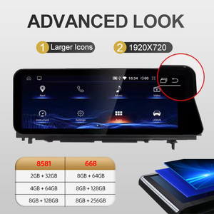 YZG <span class=keywords><strong>Android</strong></span> 10 64GB inalámbrico Carplay de pantalla <span class=keywords><strong>Auto</strong></span> reproductor Multimedia Unidad de <span class=keywords><strong>Android</strong></span> para <span class=keywords><strong>Lexus</strong></span> RC es 350 F 300h 200T 2013 - 2019 - Product Image 5