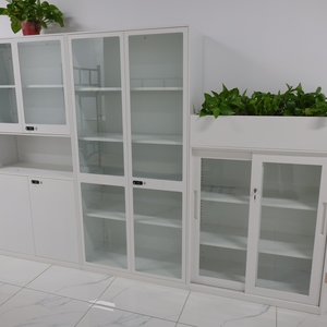 Armoire de <span class=keywords><strong>rangement</strong></span> en métal pour garage, <span class=keywords><strong>cuisine</strong></span>, garde-manger, bureau, avec portes verrouillables et étagères réglables, excellent <span class=keywords><strong>casier</strong></span> en acier - Product Image 6