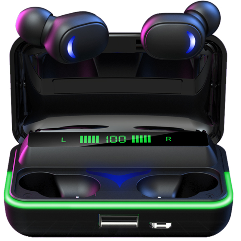 Высококачественные наушники и наушники HiFi Стерео Игровые наушники-вкладыши E10 tws powerbank наушники