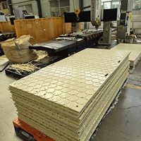 Plaque de stabilisation pour grue en UHMWPE sur mesure, haute résistance, résistante à l'usure, pour charge lourde