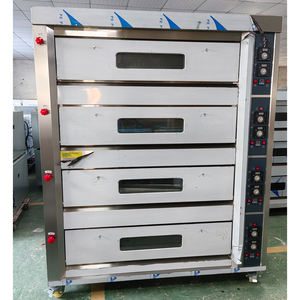 سعة كبيرة 4 سطح 16 صينية تعمل بالغاز ، متجر المخابز المحترف لبيع الكعك - Product Image 4