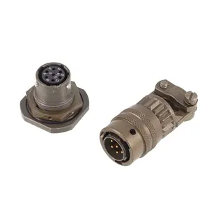 26482 PT série droite Aviation Plug mâle femelle MS3116 PT06E 10-7 7 broches spec connecteurs circulaires