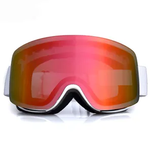 איכות מעולה מכירות קיטוב אנטי ערפל חיצוני ספורט סנובורד סקי משקפי שלג לנשים