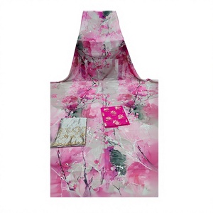 Allemagne Dirac Gogra Garbasar Coton Manches longues Luxe Écologique Vêtements traditionnels Ensemble 3 pièces Femme Imprimé floral en dentelle - Product Image 6