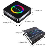 Adaptador Inalámbrico de Alto Rendimiento CarPlay Android Auto AI Box 4GB32GB Compatible con iOS y Android Convierte de Cableado a Inalámbrico