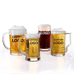 Vaso de Cerveza de Vidrio de Pared Simple de 10 oz, Sin Plomo, con Logotipo Personalizado OEM ODM, para Cerveza o Refresco, Vaso de Vidrio Soplado, Popular para Beber - Product Image 6