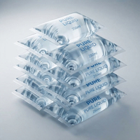 Rouleau de film co-extrudé LDPE 3 couches haute résistance avec conception thermoscellable pour l'emballage de sachets d'eau et de liquides