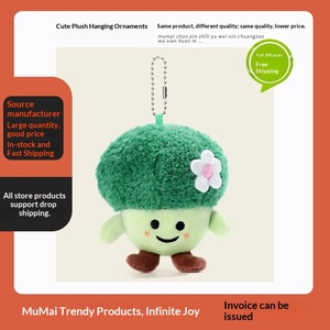 Lindos juguetes de peluche de plantas vegetales: Brócoli, Repollo Napa, Maíz, Cebolleta, Muñecos de simulación, Muñecos de brotes de bambú para máquina de garras, Algodón PP - Product Image 2