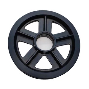 Ruedas de Poliuretano Moldeadas por Inyección con Rodamientos para Uso Industrial, Resistentes al Desgaste, Ruedas Fijas con Orificio Redondo - Product Image 5