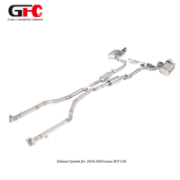 Système d'échappement Catback en alliage de titane haute performance à soupapes pour Lexus RCF GSF IS500 5.0L
