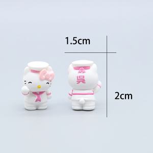 Accessoires de décoration pour coque de téléphone portable DIY, motif chat KT, à la colle crème, très demandés - Product Image 6