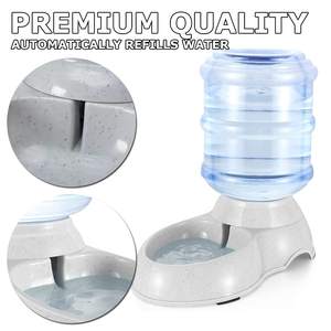 3.5L grande distributore di acqua per animali domestici cani gatti cane ciotola acqua piatto autoerogatore per animali domestici automatico gravità cane gatto acqua acqua - Product Image 2