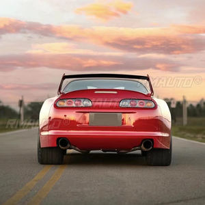 Aileron arrière en fibre de carbone style TRD pour Toyota Supra MK4 1993-2002 JZA80 - Product Image 4