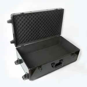 Popular Super Customization Bike AI Box Travel Luggage Aluminum Case With EVA Foam