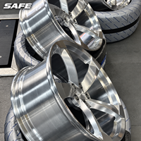 Jantes forgées concaves profondes 5x112 18 19 20 21 22, nouveau design, vente chaude, finition argent brossé, pour Audi A7 A8 Q7 RS6, directement de l'usine