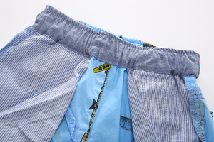 Shorts de plage en tissu polyester et coton populaires en gros pour vêtements de garçon - Product Image 4