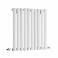 Radiateur design 600 High 6015 en acier à tubes plats, simple circuit horizontal, blanc, pour chauffage domestique, prix usine