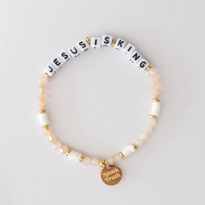 Pulsera elástica <span class=keywords><strong>de</strong></span> cuentas personalizada con versículo bíblico, nombre, pulseras <span class=keywords><strong>de</strong></span> cuentas apilables, dije <span class=keywords><strong>de</strong></span> disco, joyería religiosa cristiana <span class=keywords><strong>para</strong></span> mujer - Product Image 3