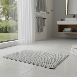 Alfombra de baño gris GENOVA (90x60cm) 18819 - Product Image 3
